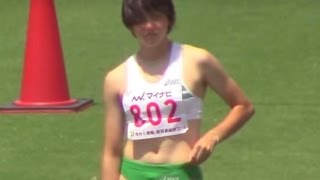 【女子七種競技ヘンプヒル恵選手】2014山梨インターハイ　完全版