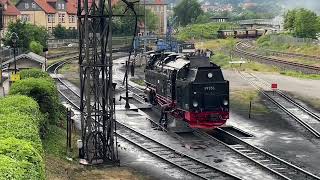 Harz Wernigerode Engine Sheds. June 19 2023.