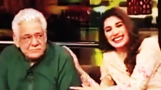 Om Puri's Funny Joke Makes Mehwish Hayat Go Crazy - Mazaaq Raat