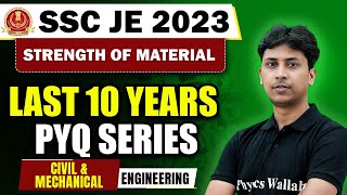 Strength of Materials | SSC JE Previous Year Question Paper | Mechanical & Civil | SSC JE 2023