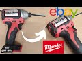 Milwaukee M18 BLID Brushless Impact Driver cleaning and reselling in eBay tips and tricks