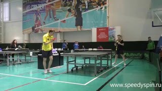 Russian Junior Table Tennis Championship 2016. Assorty2. HD.