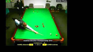 21 Austrian Snooker Championship 23/24 January 2016 Semi Final, Hainzl vs Ploner Frame 4