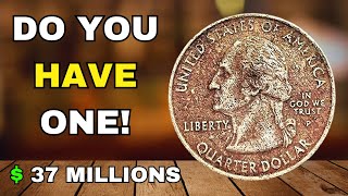 Top 10 Most Valuable State Quarters Worth Big Money!