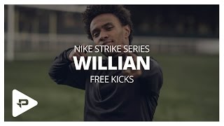 Chelsea’s Willian Shows You How To Take A Free Kick