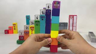 Let's Build Numberblocks Multi-Click Blocks 1-10 Play and Learn Set ||  Keiths Toy Box