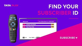 How to find your Tata Play Subscriber ID ? | Tata Sky
