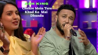 Ash King Live_Kapil Sharma Show _He Sing Baarish Song On Girl Demand, Chehre Tere Khud Mai Dhundu