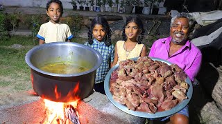 CHICKEN LIVER BIRYANI | Village Style Chicken Liver Biryani Prepared by Daddy | Farmer Cooking