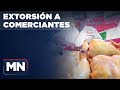 Extorsión y cobro de piso a comerciantes en el Edomex