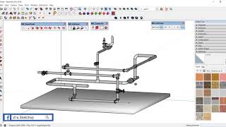 แนะนำ RBC Tools ช่วยงานระบบท่อบน  SketchUp ครับ