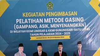 Workshop Pengimbasan Metode Gasing (Gampang Asyik Menyenangkan) TP. 2024/2025