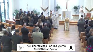 The Funeral Mass for the Eternal Rest of Mireya Salazar