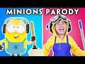 Funny Moments of Minions and Friends - Parody The Story Of Minions and Gru | Woa Parody