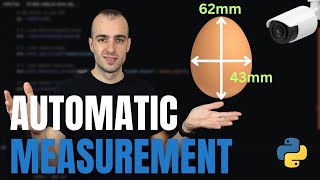 Measure the size of any object with a webcam | Python with Opencv Tutorial