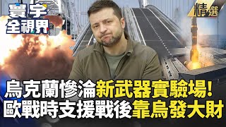 【精選】新型武器投入烏俄戰場！ 歐洲戰時支援.戰後烏克蘭得\