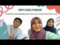 MPU3132 : Peranan Pendidikan Dalam Masyarakat Reproduksi Sosial dan Transformasi Sosial