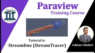 How to draw streamlines using StreamTracer in Paraview? | Paraview Tutorial 6