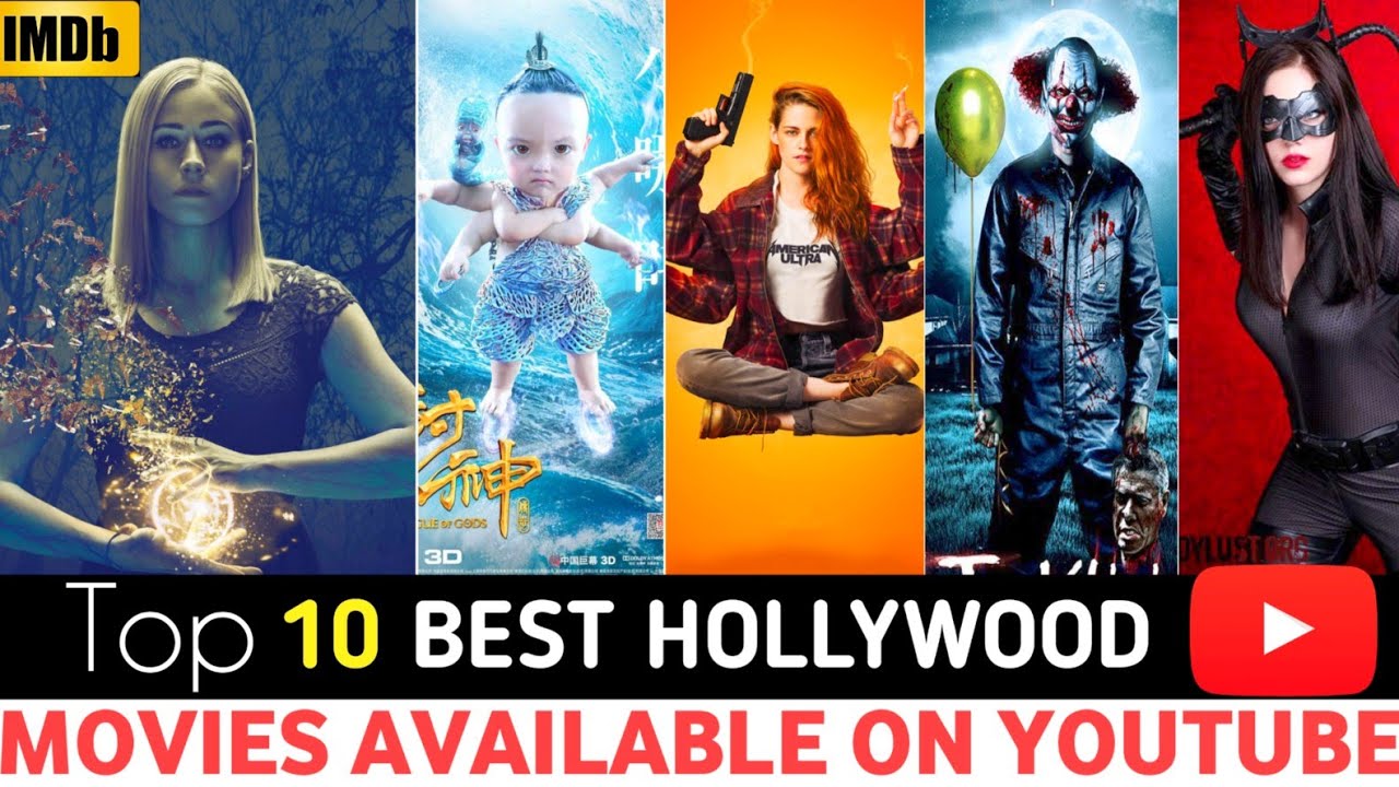 TOP 10 : Hollywood Hindi Dubbed Movies | Available On YouTube - YouTube