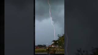 Thunderstorm And Lightning Strikes At Night Background Video Effects HD #youtubeshorts #tranding
