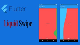 6- Flutter Liquid Swipe