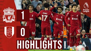 HIGHLIGHTS: Liverpool 1-0 Fulham | Salah penalty seals three points at Anfield