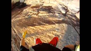 Rappelling Aussie Style Cougar Cliffs St. George UT