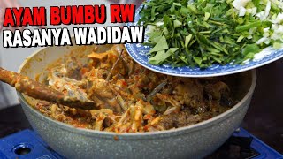 KALO MAKAN INI DI JAMIN RASANYA MAU NAMBAH TERUS !! AYAM BUMBU RW