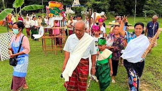 พิธีกวนข้าวทิพย์วัดแนงมุด ตำบลแนงมุด อำเภอกาบเชิง จังหวัดสุรินทร์ 29 ตุลาคม 2566🙏🙏🙏