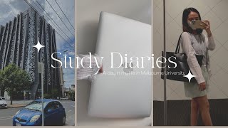 study vlog | a day in my life at Melbourne uni