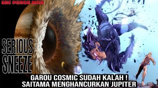 Garou Cosmic Sudah Hancur ! Saitama Menghancurkan Jupiter Dan Mengulangi Waktu (  NEW OPM 168 )