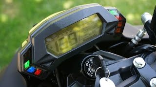 Kawasaki Z250SL my top speed