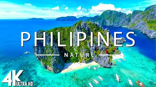 FLYING OVER PHILIPPINES (4K UHD) - Relaxing Music Along With Beautiful Nature Videos- 4K Video Ultra