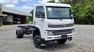 VW DELIVERY 11.180 4X4 2022 mais bruto que F4000 - ENCARA IVECO TECTOR 9-190 2022 e ACCELO 1016