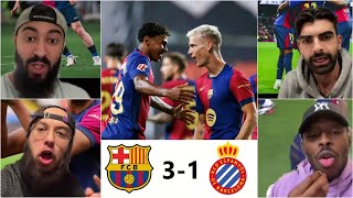 LES RÉACTIONS: (BARCELONE 3-1 ESPANYOL)