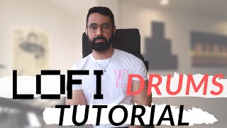 HOW TO MAKE LOFI DRUMS (LOFI BEAT TUTORIAL | FL STUDIO TUTORIAL)