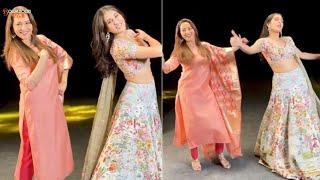 Sara Ali Khan & Madhuri Dixit Dancing On #HawaMeinUdtaJaye Song #Dance #Short #Reels #BollywoodLive