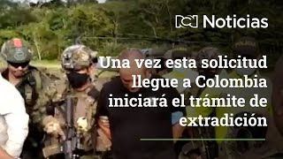 Estados Unidos radicará solicitud para pedir la extradición de alias Otoniel