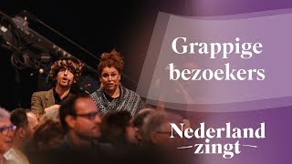 Grappige bezoekers Nederland Zingt Dag 2018 - Nederland Zingt