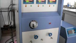 Plastic pipes hydrostatic pressure testing machine