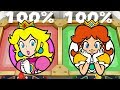 Super Mario Party Minigames - Team Peach vs Team Daisy (Master CPU)