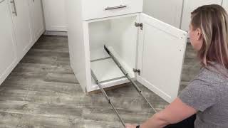 How to install a Pullout Waste Bin