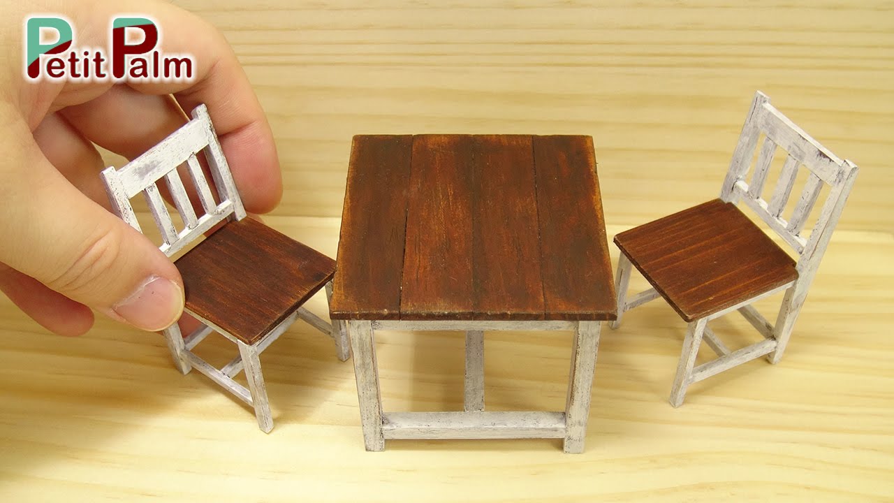 How To Make Miniature Wooden Furniture At Edith Erdman Blog