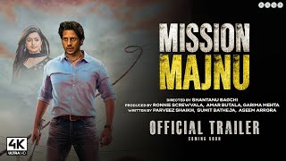 Mission Majnu Movie Teaser Trailer | Sidharth Malhotra, Rashmika Mandanna | MISSION MAJNU NETFLIX |