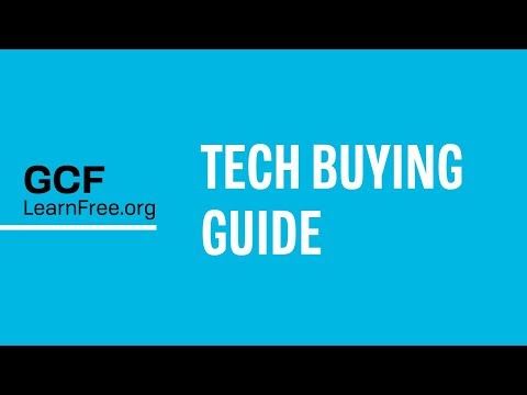 New course: Technology Products Buying Guide