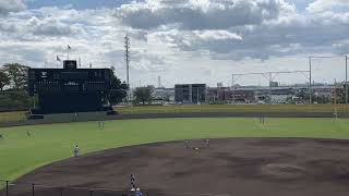 須磨翔風・報徳学園のシートノック