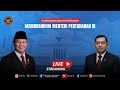 PENERIMAAN DAN PENYERAHAN MEMORANDUM MENTERI PERTAHANAN RI