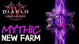 Crazy New Mythic Seal & Mythic Unique Farm - Lord of Hatred - Diablo 4