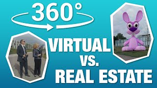 Virtual vs. Real Estate 360 Degree Video (VR-Video)