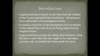 LLB JURISPRUDENCE-  LEGAL POSITIVISM ( JEREMY BENTHAM AND JOHN AUSTIN)